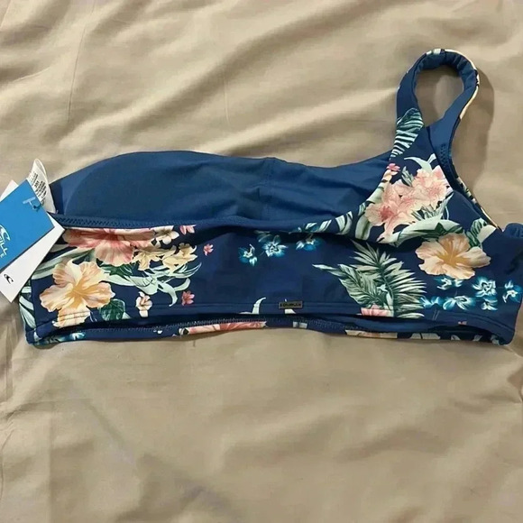 NWT women’s O’Neill swim bikini top one shoulder size M,XL tulum‎ tropical - Picture 6 of 6